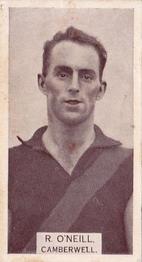 1933 Wills's Victorian Footballers (Small) #197 Robert O'Neill Front